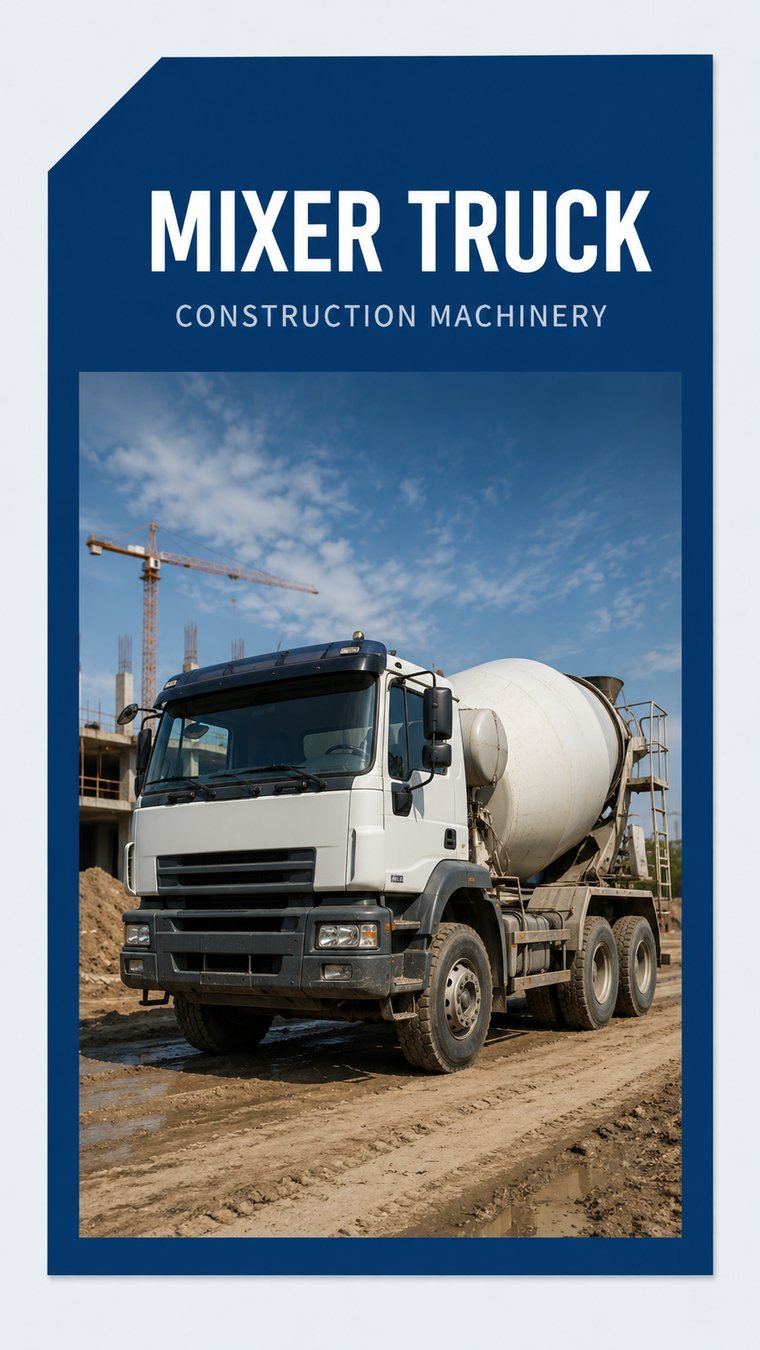 Mixer truck parts supplied by H-STAR