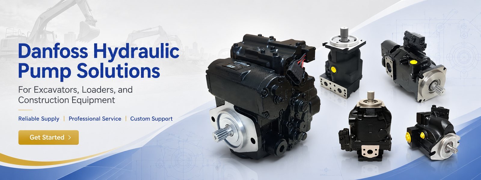 Hydraulic pump assemblies supplied by H-STAR