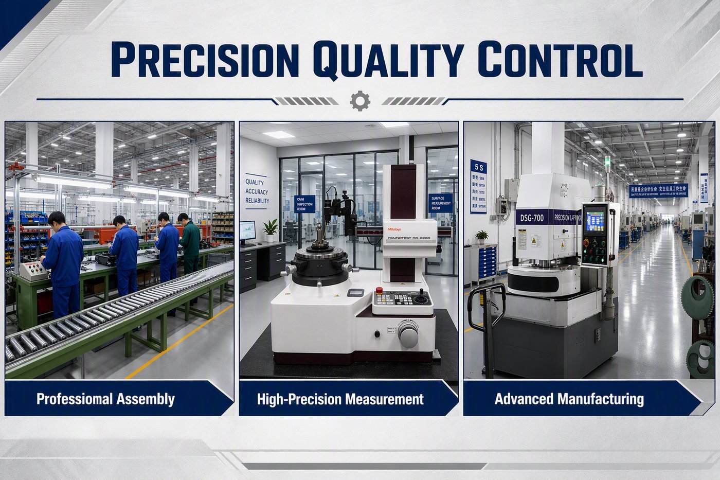 Measurement and inspection equipment used at H-STAR